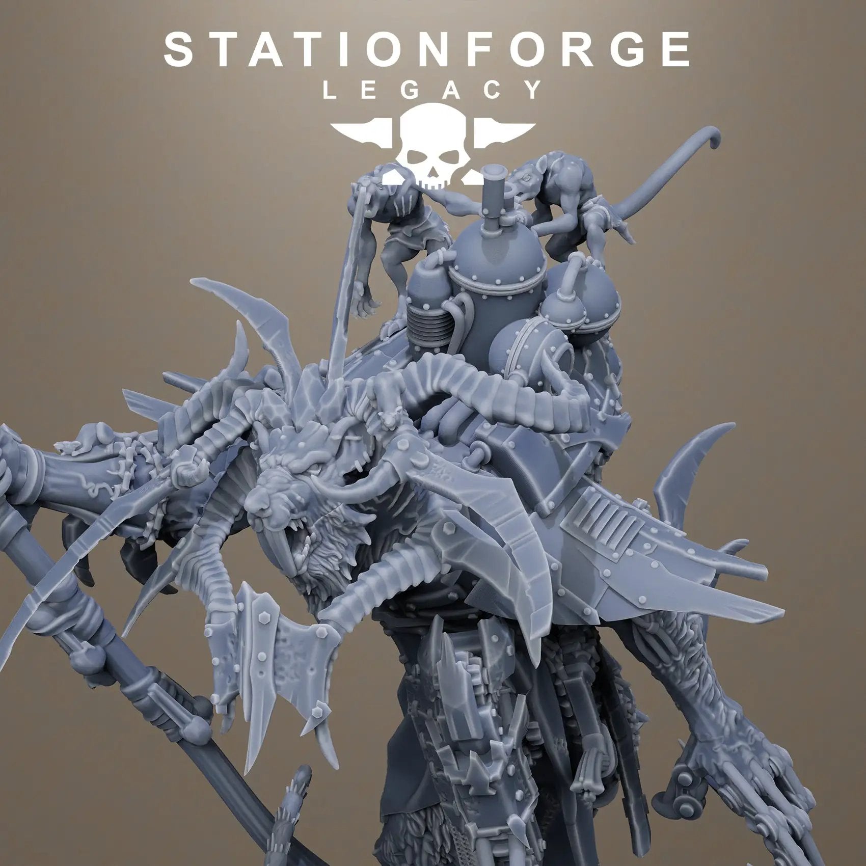 3D Printed Rotfang King by Stationforge Legacy Miniatures by Last Hope Miniatures