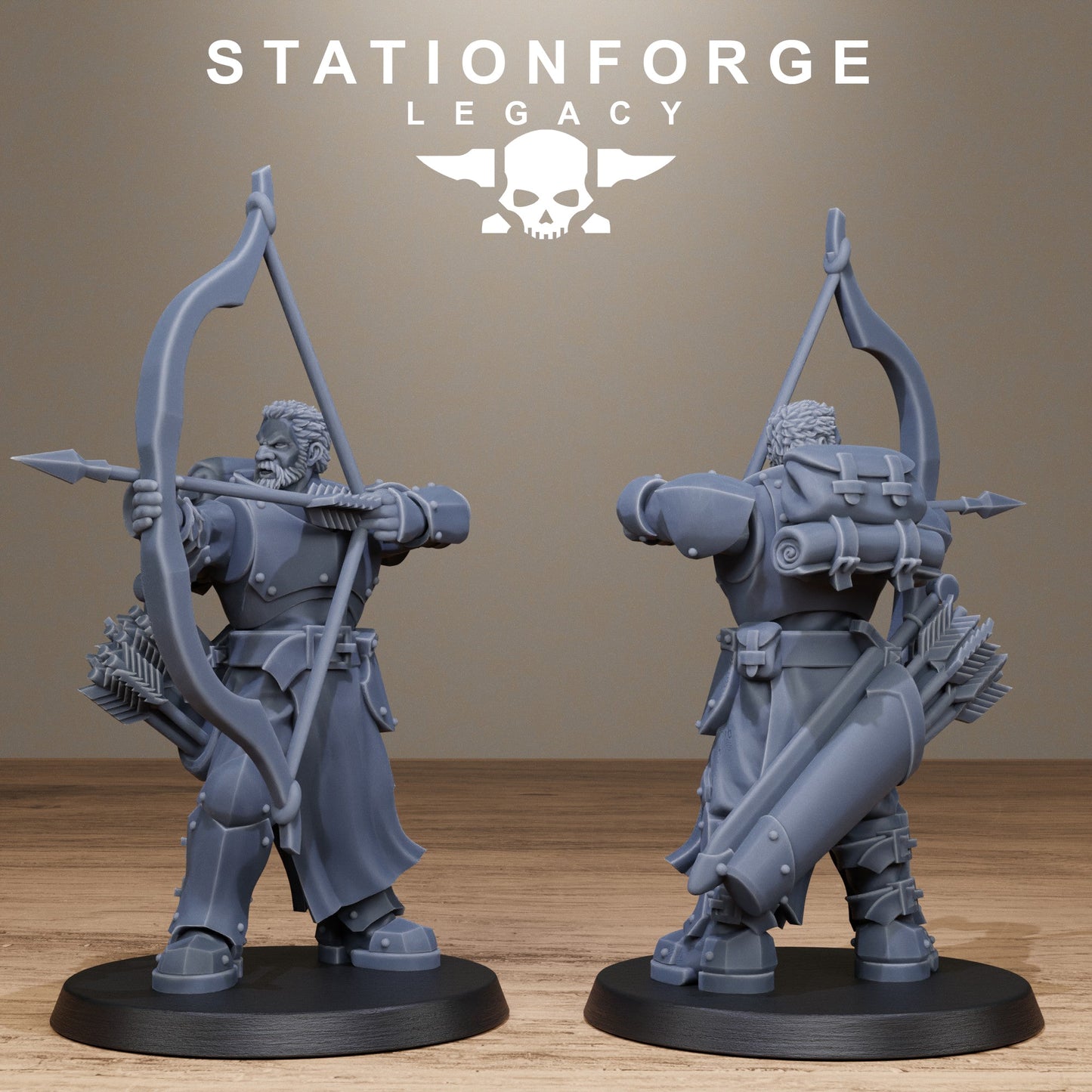 3D Printed Solaris Archers by Stationforge Miniatures