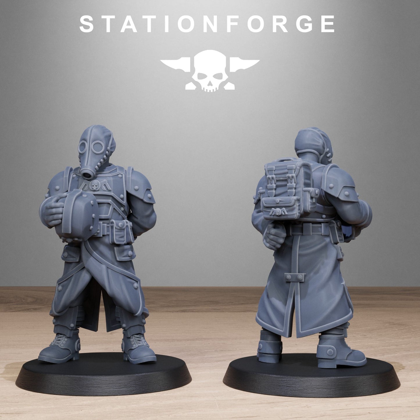 3D Printed GrimGuard Vigils by StationForge Miniatures