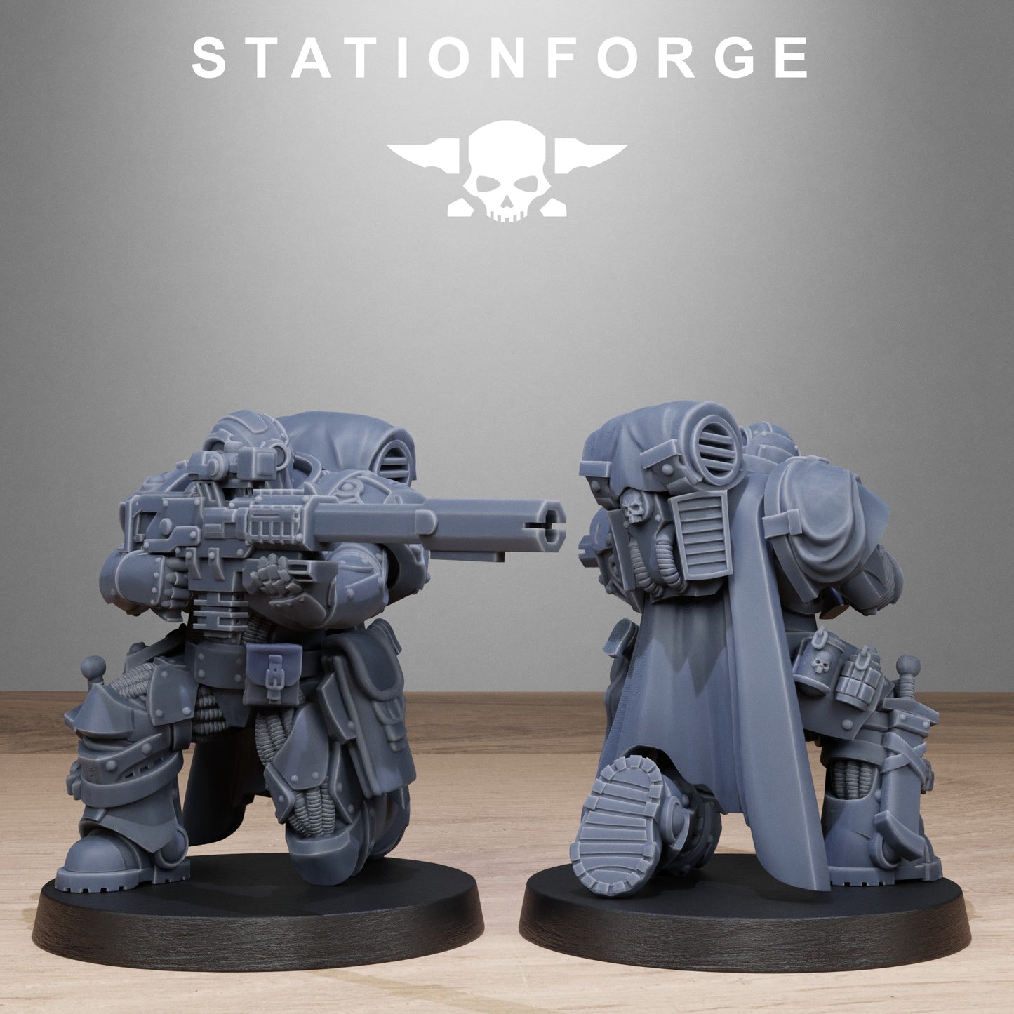 3D Printed Socratis Snipers x10 by StationForge Miniatures