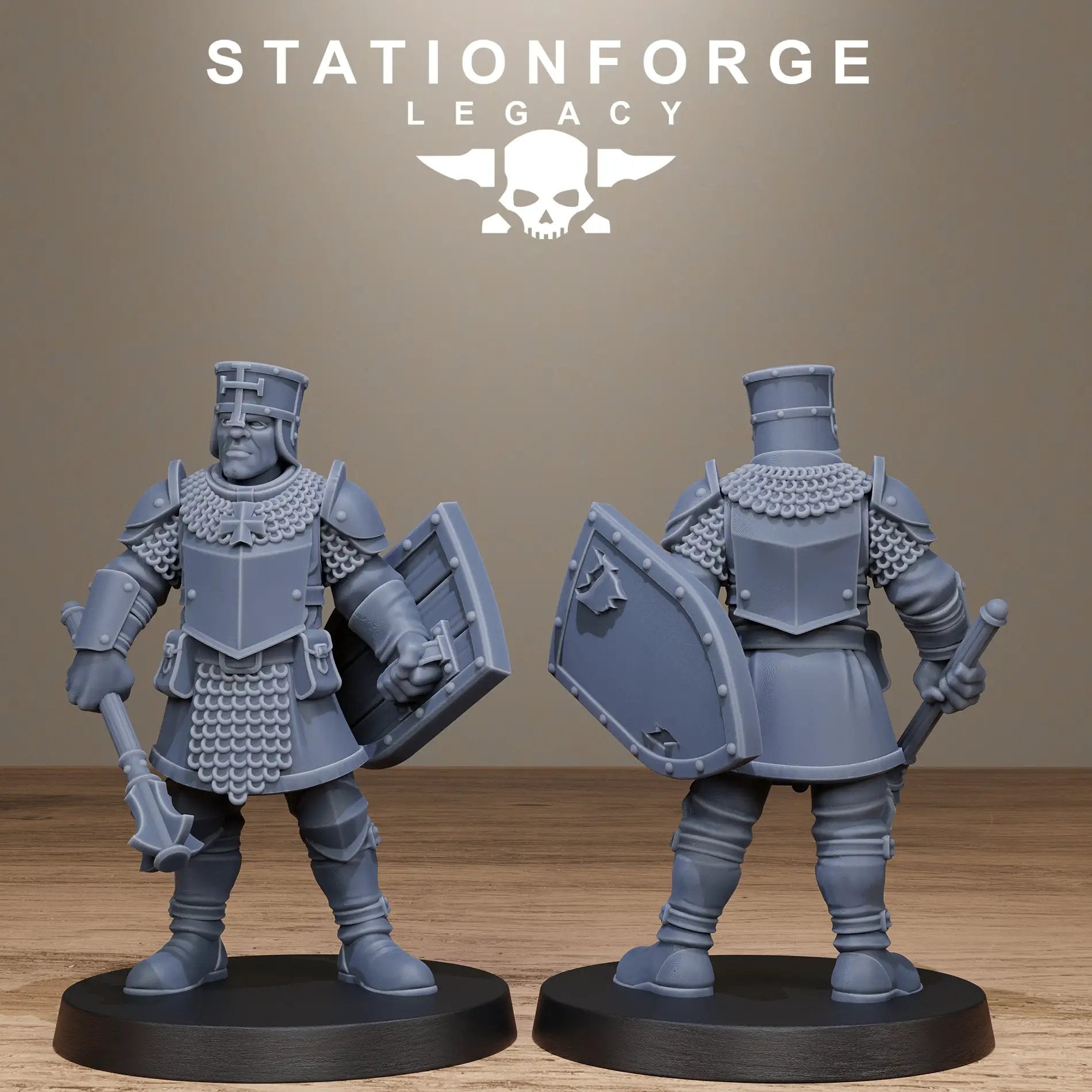 3D Printed Thorncrest Infantry by StationForge Miniatures by Last Hope Miniatures
