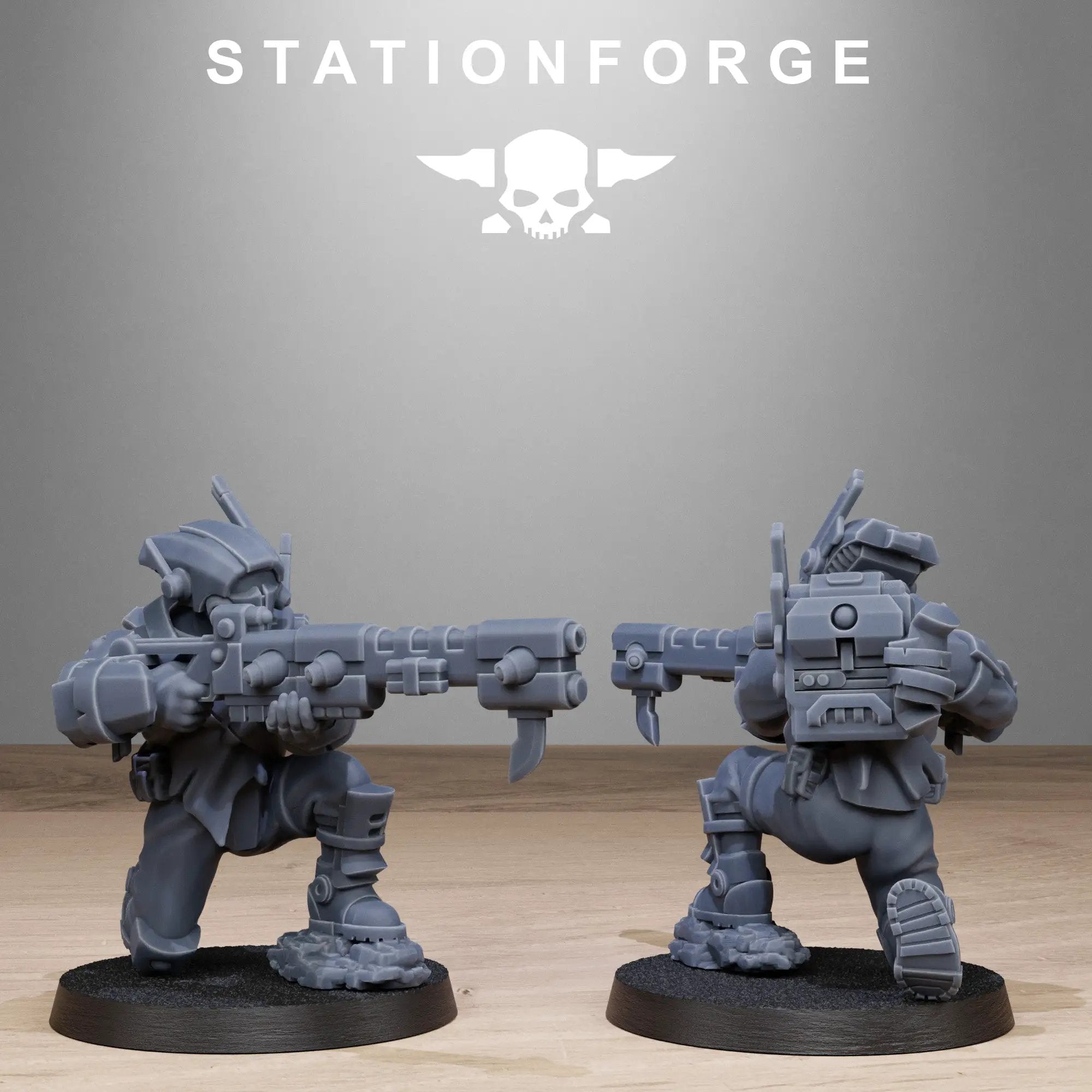 3D Printed Tarion Hunters x10 by StationForge Miniatures by Last Hope Miniatures