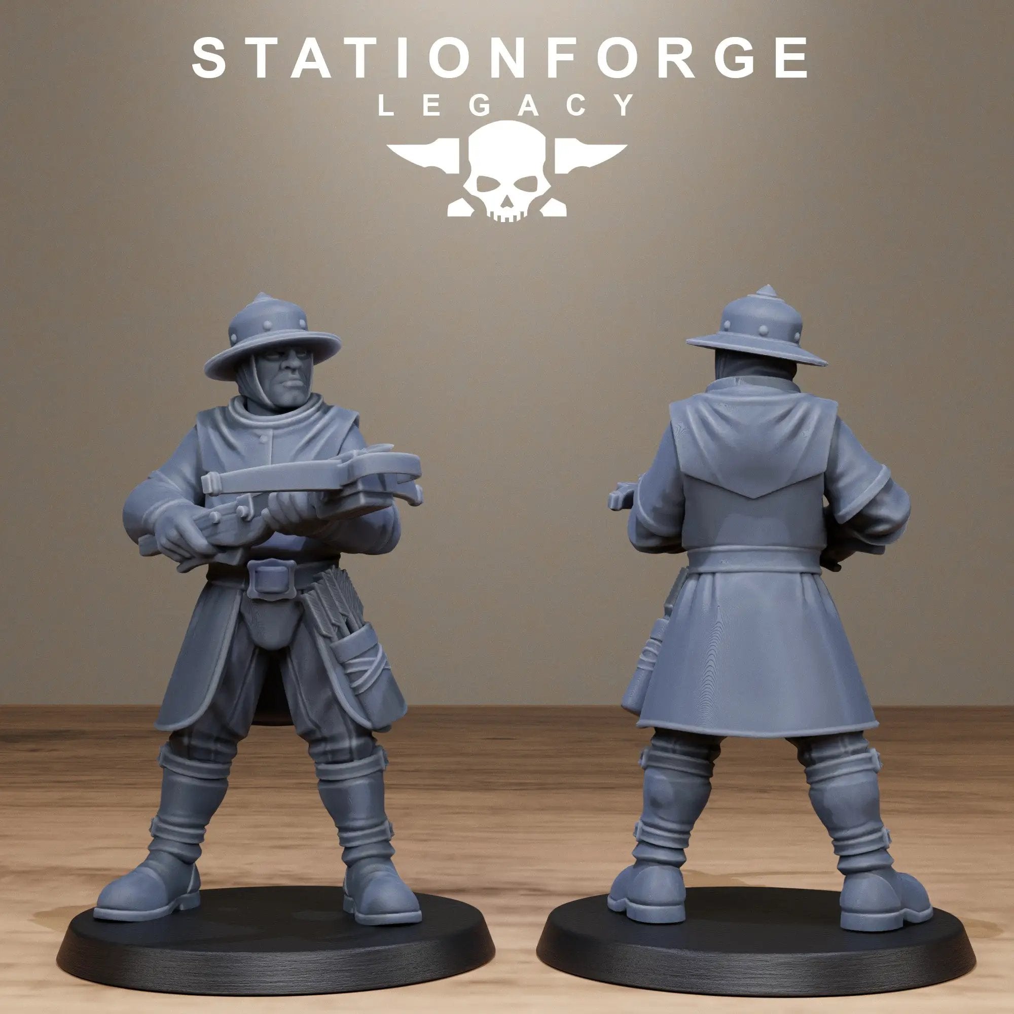 3D Printed Thorncrest Hunters by StationForge Miniatures by Last Hope Miniatures