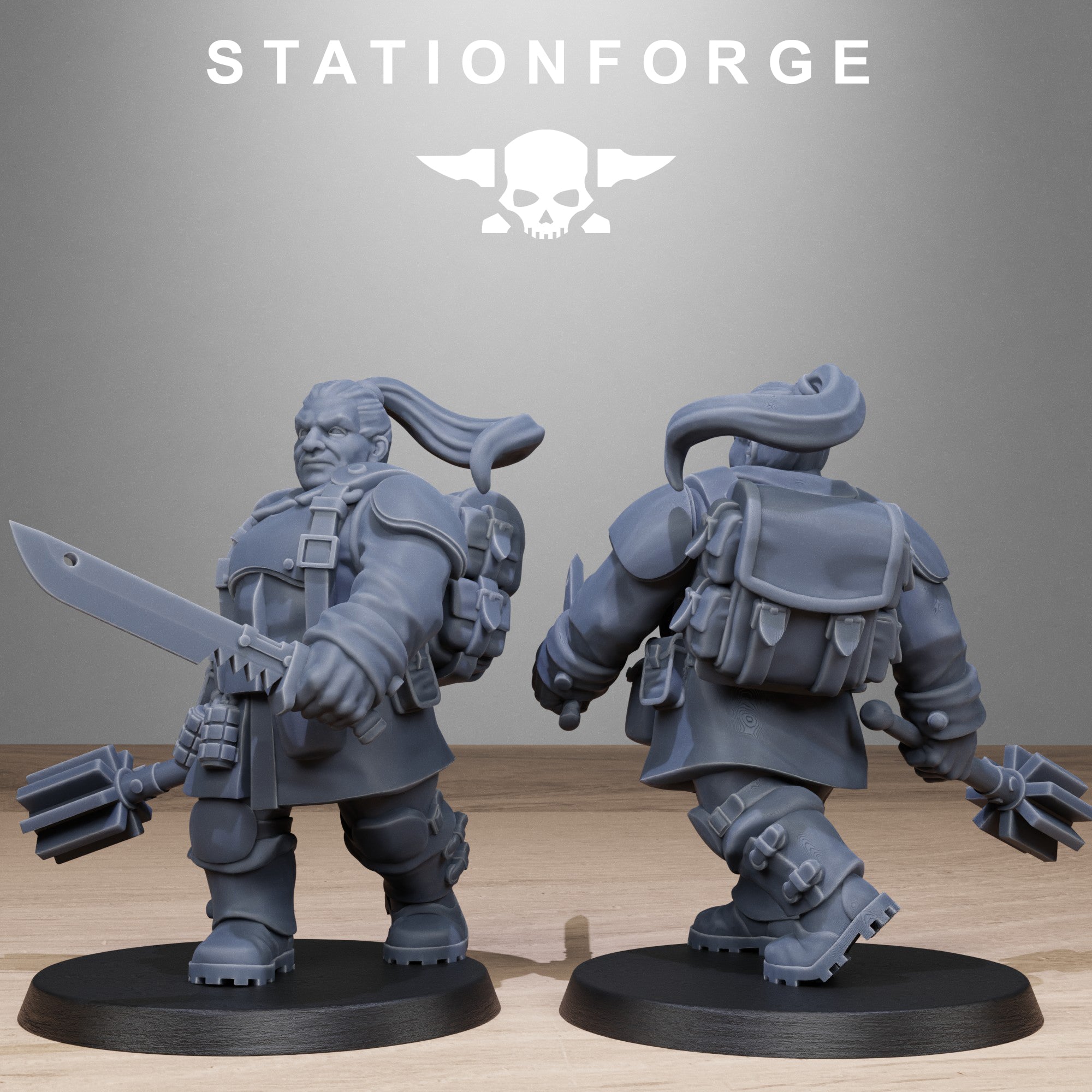 3D Printed FreeGuard Mutant Sisters x10 by StationForge Miniatures (Copy)