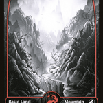 Mountain (MID-275) - Innistrad: Midnight Hunt: (Full Art, Showcase)