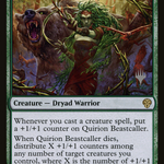 Quirion Beastcaller (PPDMU-175P) - Dominaria United Promos