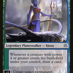 Kiora, Behemoth Beckoner (WAR-232) - War of the Spark
