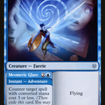 Hypnotic Sprite // Mesmeric Glare (ELD-049) - Throne of Eldraine