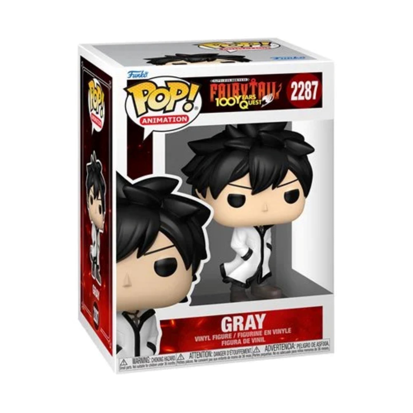Fairy Tail 100 Years Quest Gray Funko Pop! Vinyl Figure #2287 +PROTECTOR