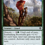 Sunbathing Rootwalla (DMU-181) - Dominaria United