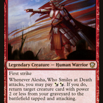 Alesha, Who Smiles at Death (DMC-118) - Dominaria United Commander
