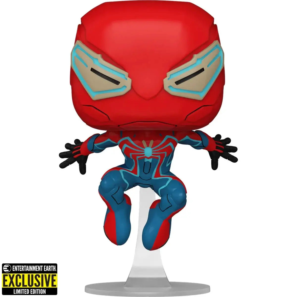 Spider-Man 2 Peter Parker Velocity Suit Funko Pop! vinyl figure from THE MIGHTY HOBBY SHOP, featuring Spider-Man in velocity suit detail.
