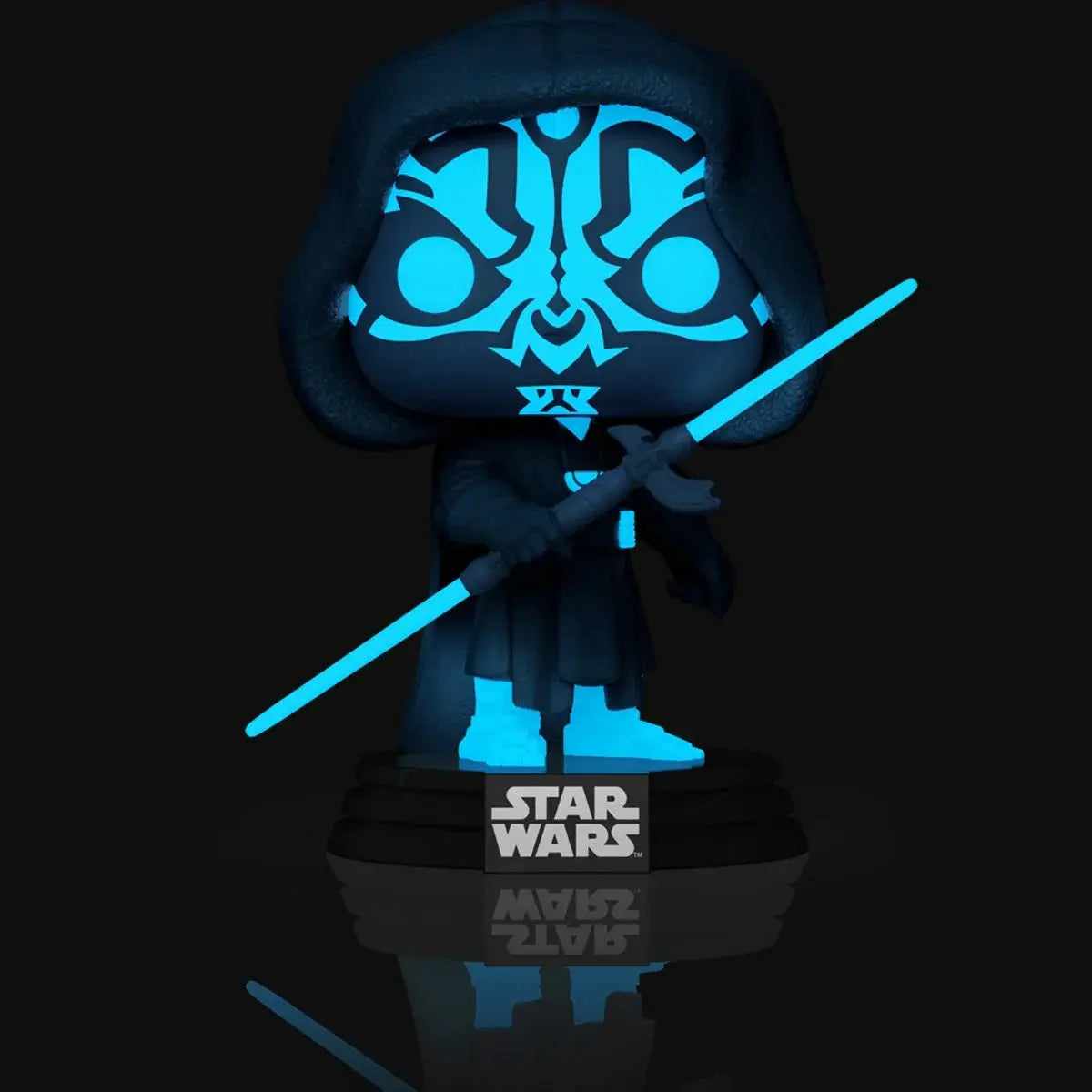 Pre-order POP! Star Wars Darth Maul holo figure from the Specialty Series, featuring a detailed Darth Maul design in collectible style.