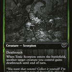 Toxic Scorpion (DBL-491) - Innistrad: Double Feature