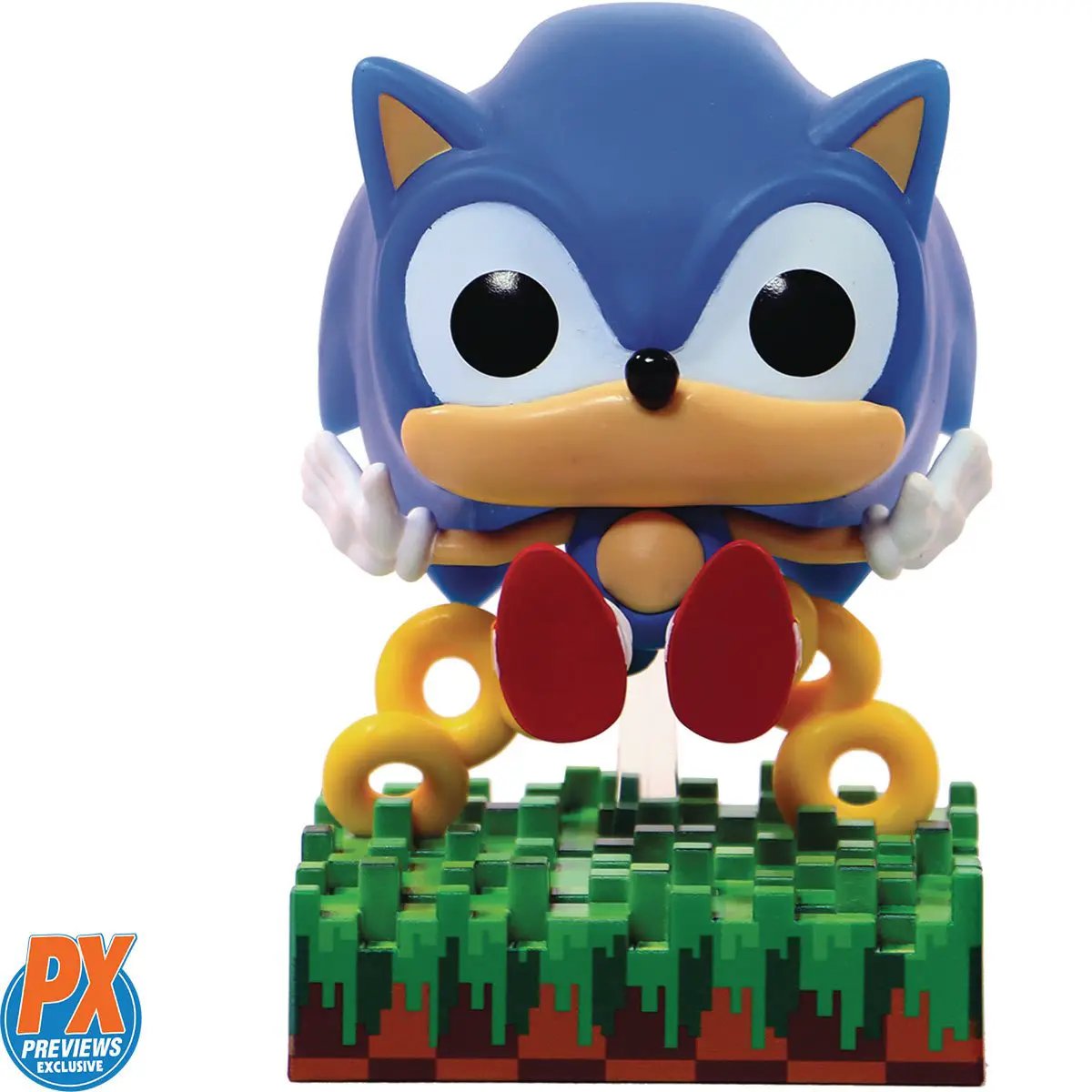 Sonic the Hedgehog Ring Scatter Funko Pop! vinyl figure, Previews Exclusive, collectible toy from THE MIGHTY HOBBY SHOP