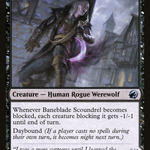 Baneblade Scoundrel // Baneclaw Marauder (MID-085) - Innistrad: Midnight Hunt: (Double Faced Transform)