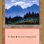 Mountain (WCD-JK445) - World Championship Decks 1997