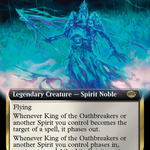 King of the Oathbreakers (LTR-780) - The Lord of the Rings: Tales of Middle-earth: (Extended Art) Foil