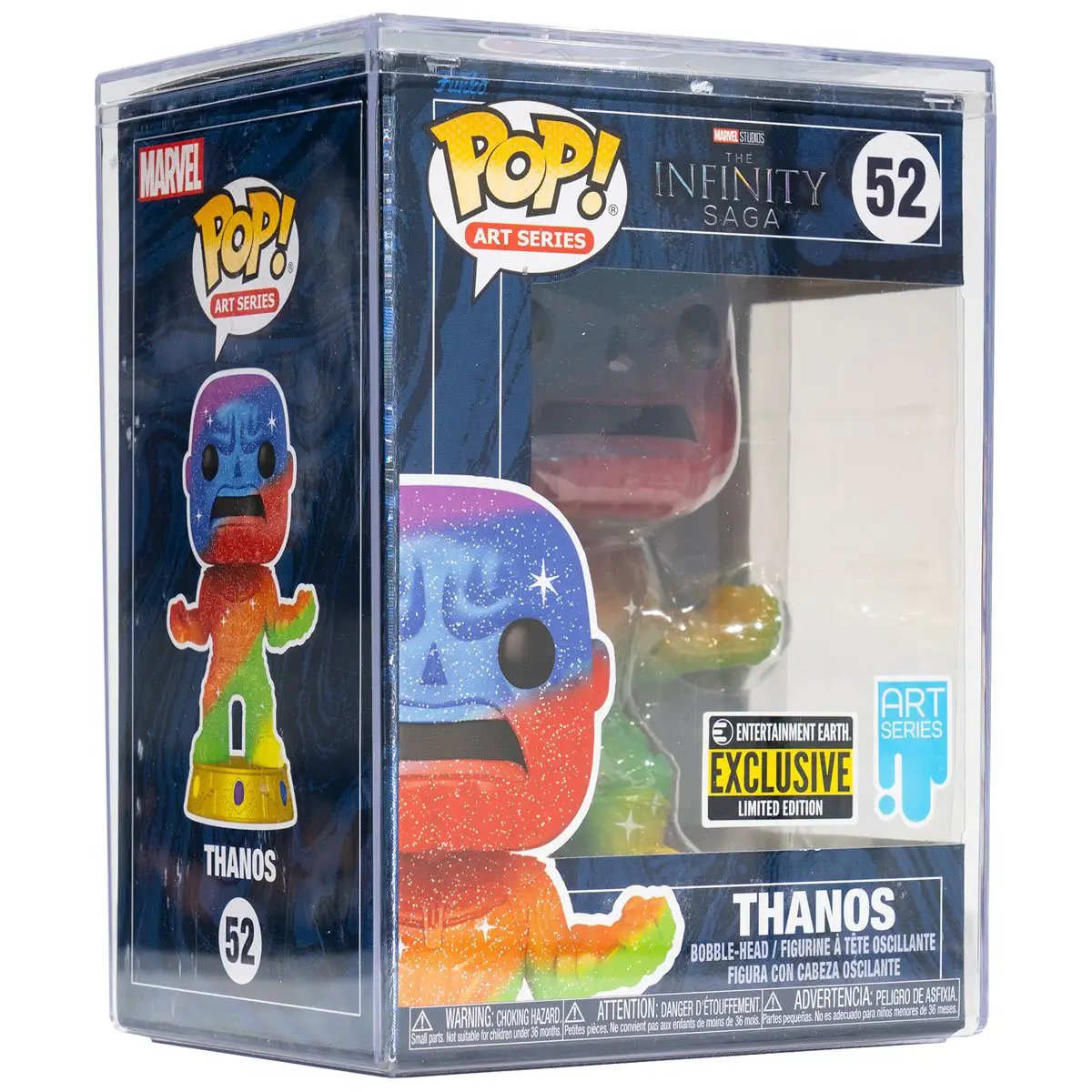 POP! Artist Series: Infinity Saga - Thanos (RNBW/MT) (Entertainment Earth Exclusive)