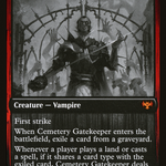 Cemetery Gatekeeper (DBL-415) - Innistrad: Double Feature