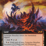 Lavaclaw Reaches (UMA:BT-U37) - Ultimate Box Topper: (Extended Art) Foil