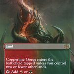 Copperline Gorge (ONE-371) - Phyrexia: All Will Be One (Borderless)