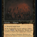 Demonic Hordes (Retro Frame) (30A-397) - 30th Anniversary Edition
