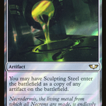 Sculpting Steel (40K-247★) - Warhammer 40,000 Commander Foil