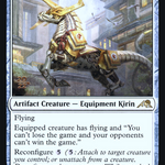 Cloudsteel Kirin (PRE-08S) - Kamigawa: Neon Dynasty Promos Foil