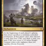 Doom Foretold (PPELD-187P) - Throne of Eldraine Promos