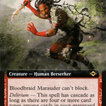 Bloodbraid Marauder (Extended Art) (MH2-454) - Modern Horizons 2: (Extended Art)