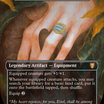 Sword of the Animist (LTC-355) - Tales of Middle-earth Commander / Ring of Barahir (Borderless)