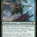 Gwenna, Eyes of Gaea (BRO-185) - The Brothers' War