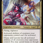 Drana and Linvala (PPMOM-222P) - March of the Machine Promos