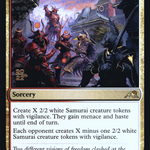 Eiganjo Uprising (PRE-217S) - Kamigawa: Neon Dynasty Promos Foil
