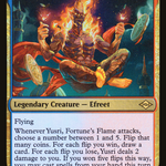 Yusri, Fortune's Flame (UMP-492) - Modern Horizons 2 Foil