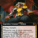 Ob Nixilis, Captive Kingpin (MAT-176) - March of the Machine: The Aftermath: (Extended Art)