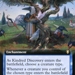 Kindred Discovery (CLB-565) - Commander Legends: Battle for Baldur's Gate: (Extended Art)