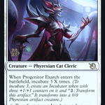 Progenitor Exarch (PRE-32S) - March of the Machine Promos Foil