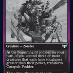Catapult Fodder // Catapult Captain (DBL-366) - Innistrad: Double Feature: (Double Faced Transform)