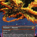 Everquill Phoenix (IKO-292) - Ikoria: Lair of Behemoths: (Showcase) (Borderless)