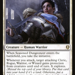 Seasoned Dungeoneer (CLB-660) - Commander Legends: Battle for Baldur's Gate