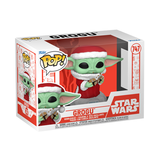 (PRE-ORDER) POP! Star Wars: Mando HLDY- Grogu