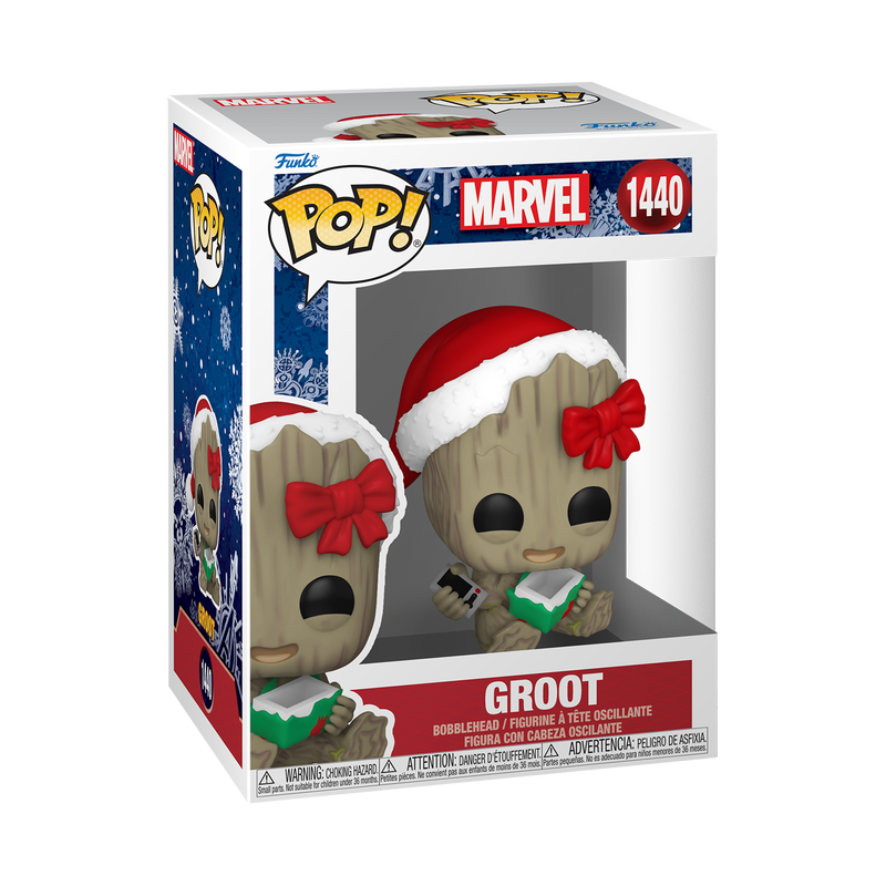 (PRE-ORDER) POP! Marvel: Holiday S4– Groot by THE MIGHTY HOBBY SHOP