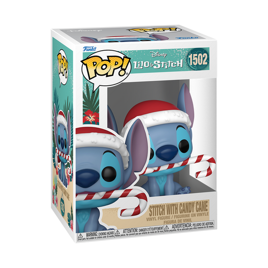 (PRE-ORDER) POP! Disney: Stitch HLDY– Stitch w/CC