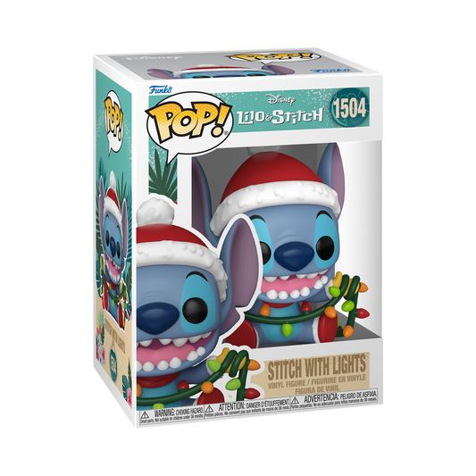 (PRE-ORDER) POP! Disney: Stitch HLDY– Stitch w/Lights