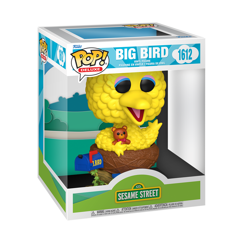 POP! Deluxe: Sesame Street S3- Big Bird in nest