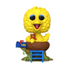 Big Bird in nest Funko Pop! Deluxe figure from Sesame Street Season 3, featuring Big Bird sitting in his nest.