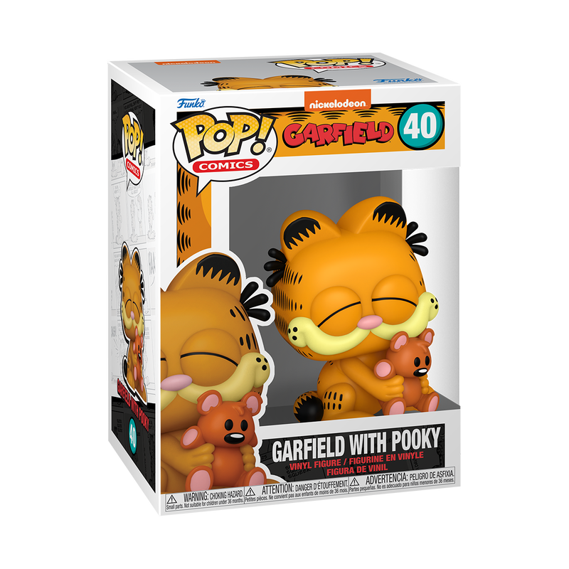 POP! Comics: Garfield– Garfield w/Pooky by THE MIGHTY HOBBY SHOP