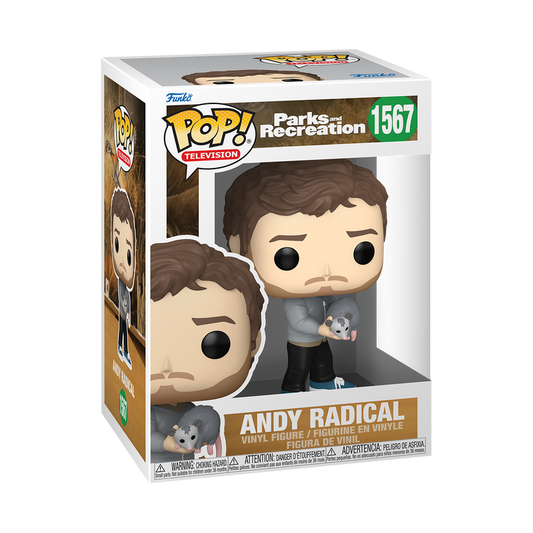 (PRE-ORDER) POP! TV: P&R 15th– Andy Radical